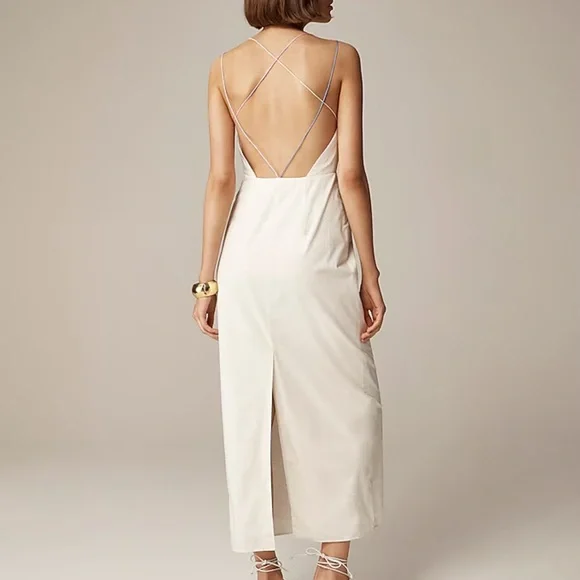 NWT  Anna October© X J.Crew multistrap sheath dress - Picture 3 of 8